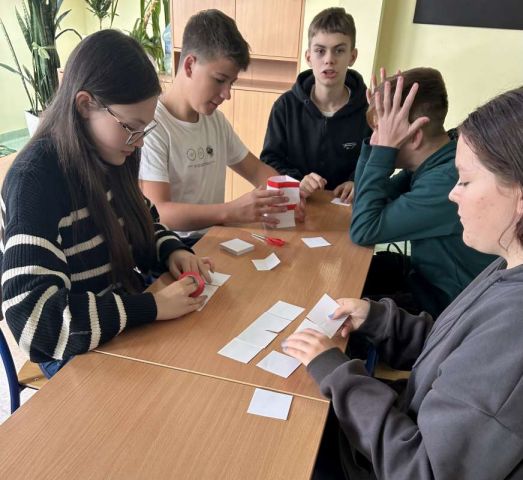 Integracja zespołu klasowego – klasa 8c - SP Gorzkowice