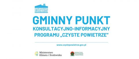 Punkt konsultacyjno-informacyjny programu Czyste Powietrze