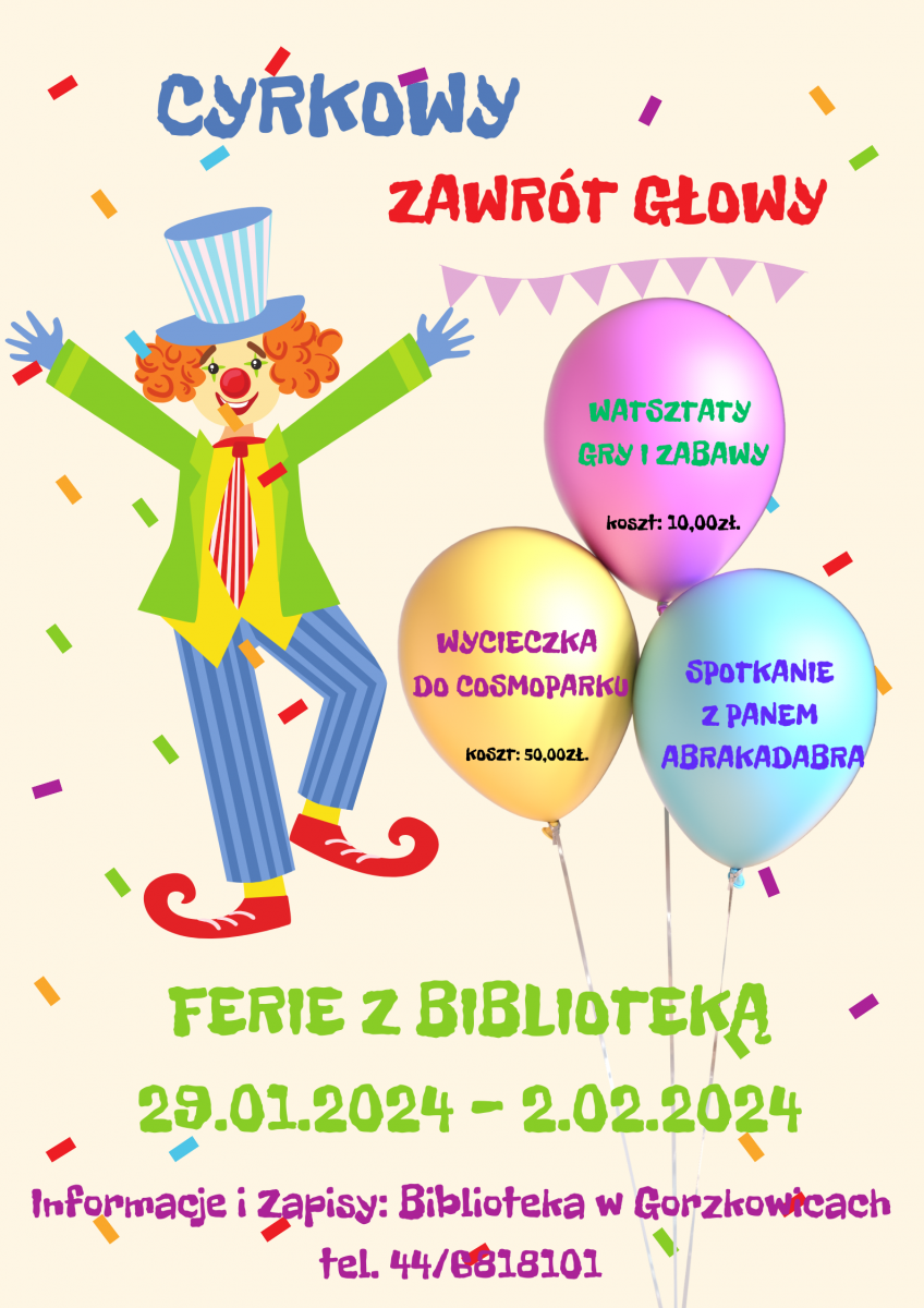  Ferie z biblioteką.