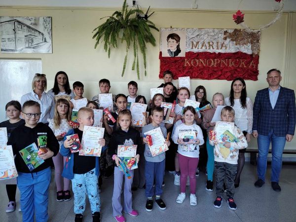 Rozstrzygnięcie konkursu "Jesień oczami dziecka" - SP Krzemieniewice