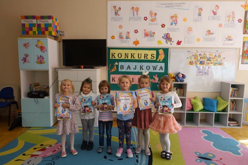 Konkurs "Bajkowa kraina" w Przedszkolu Samorządowym