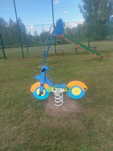 Doposażenie placu zabaw w miejscowości Bujniczki