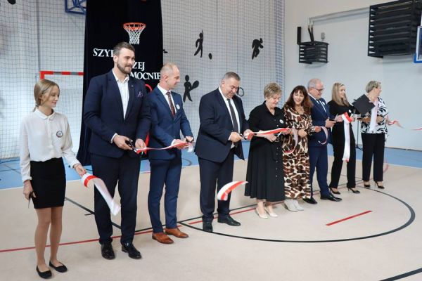Uroczyste otwarcie sali gimnastycznej