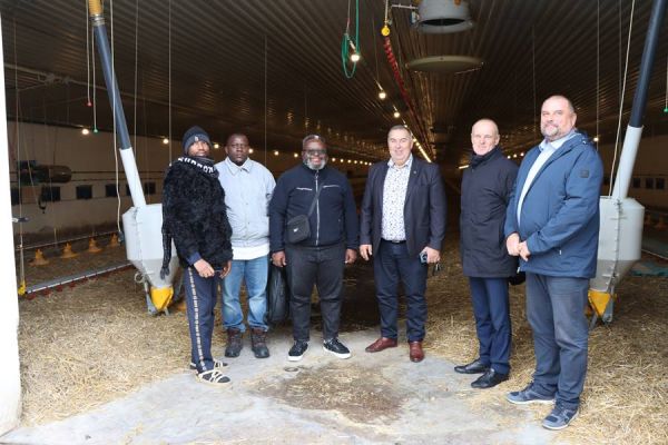 Delegacja z Nigerii