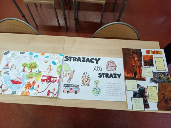 Ogólnopolski Strażacki Konkurs Plastyczny w Szkole Podstawowej w Gorzkowicach