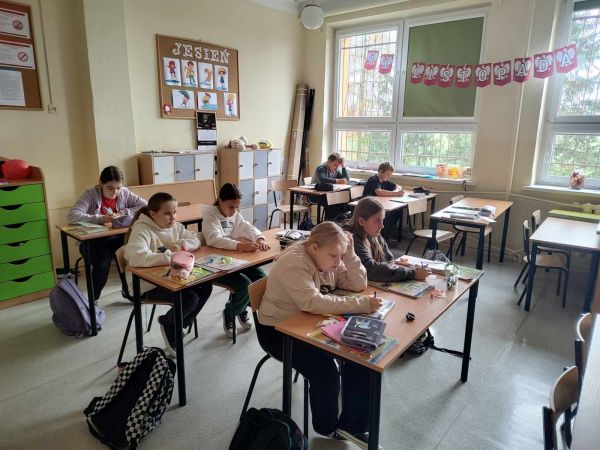 Światowy Dzień Tabliczki Mnożenia w Szkole Podstawowej w Krzemieniewicach 