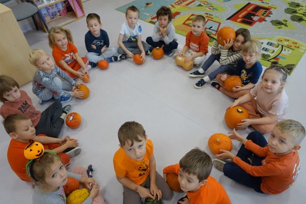 Dzień Dyni w Przedszkolu Samorządowym w Gorzkowicach