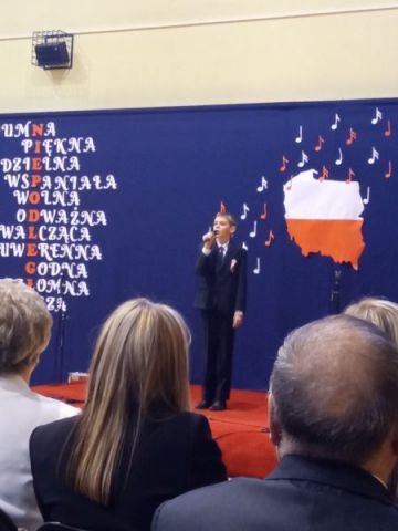 Powiatowy Konkurs Piosenki Patriotycznej „Śpiewajmy dla Niepodległej” - SP Gorzkowice