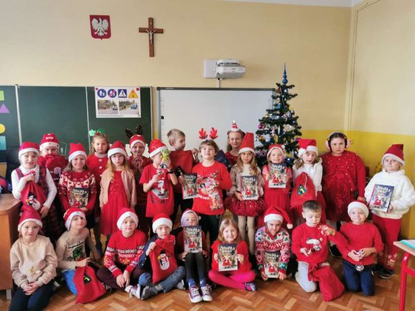 Mikołajki w Szkole Podstawowej w Gorzkowicach