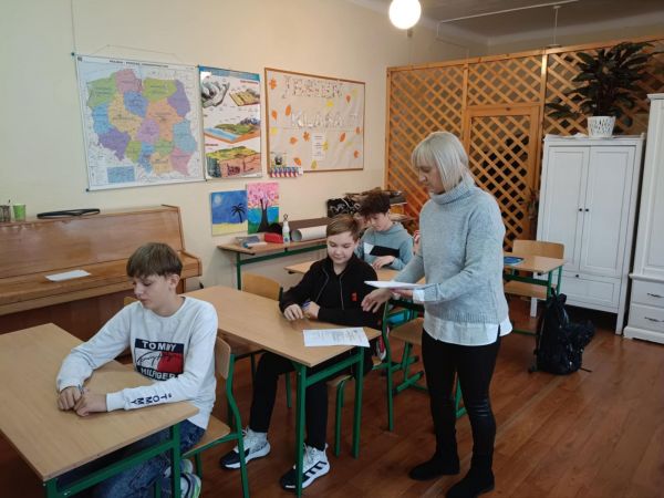 Szkolne eliminacje do Wojewódzkiego Konkursu Przedmiotowego z Geografii - SP Krzemieniewice