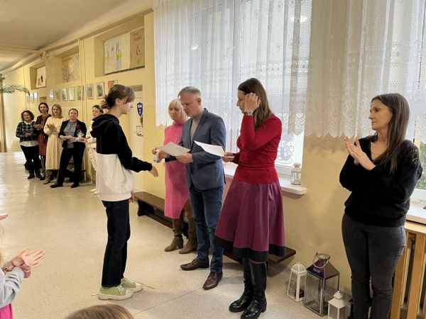 Apel świąteczny - SP Krzemieniewice