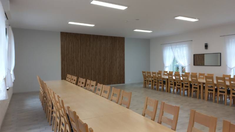 Zakończyły się prace w świetlicy wiejskiej w Plucicach