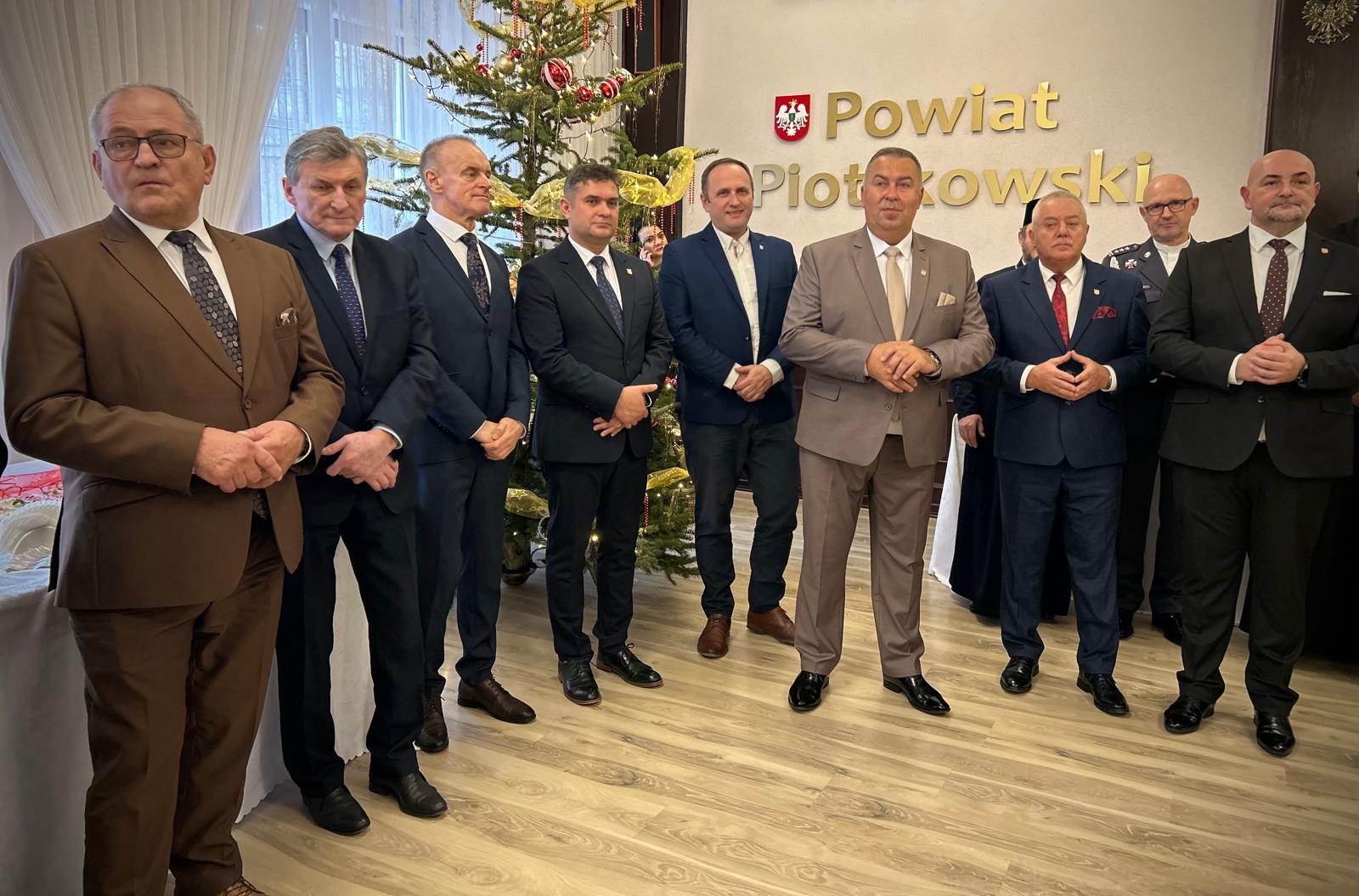Świąteczne spotkanie w Starostwie Powiatowym