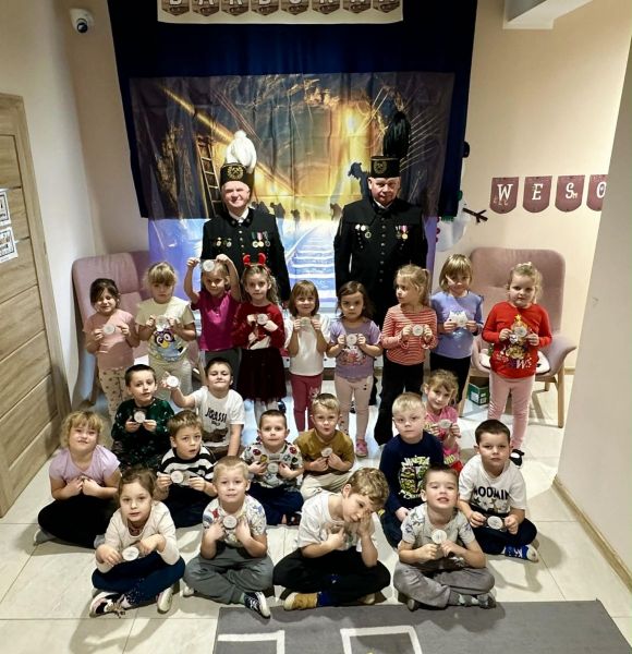 Dzień Górnika w Przedszkolu Samorządowym w Gorzkowicach