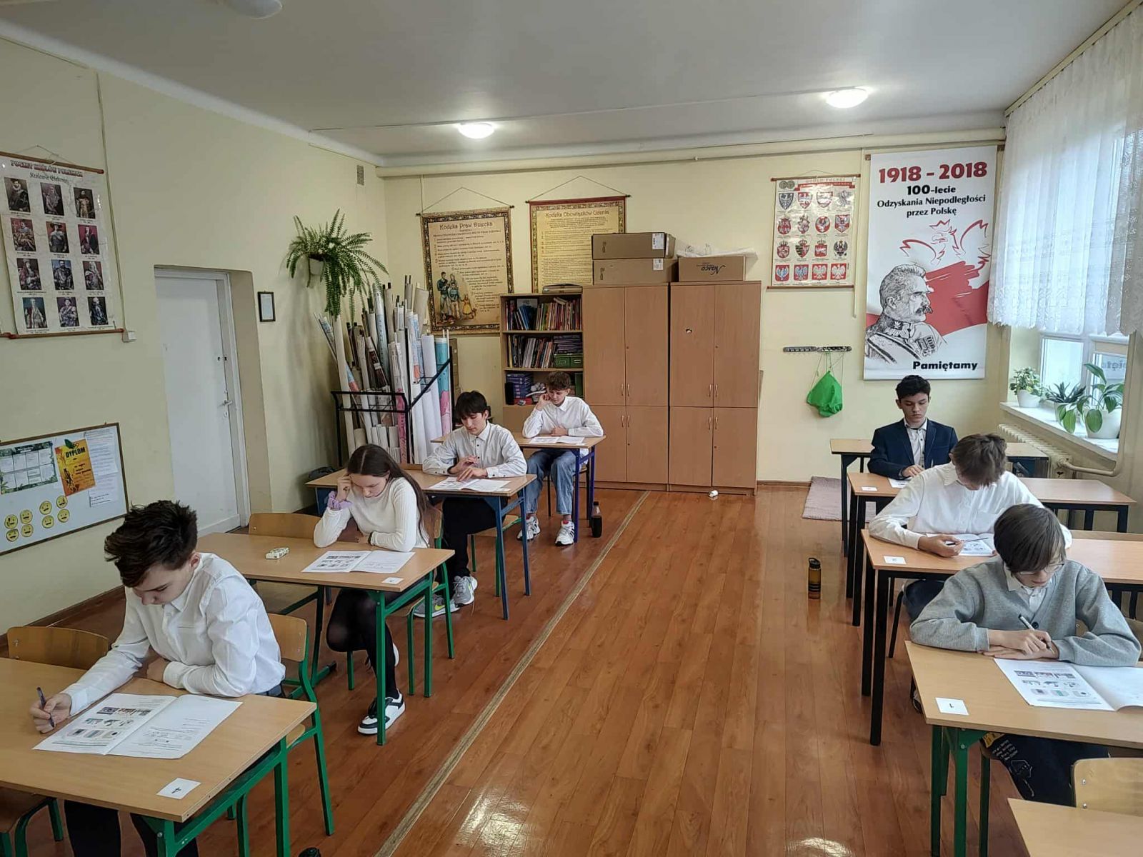 Ogólnopolski Próbny Egzamin Ósmoklasisty - SP Krzemieniewice