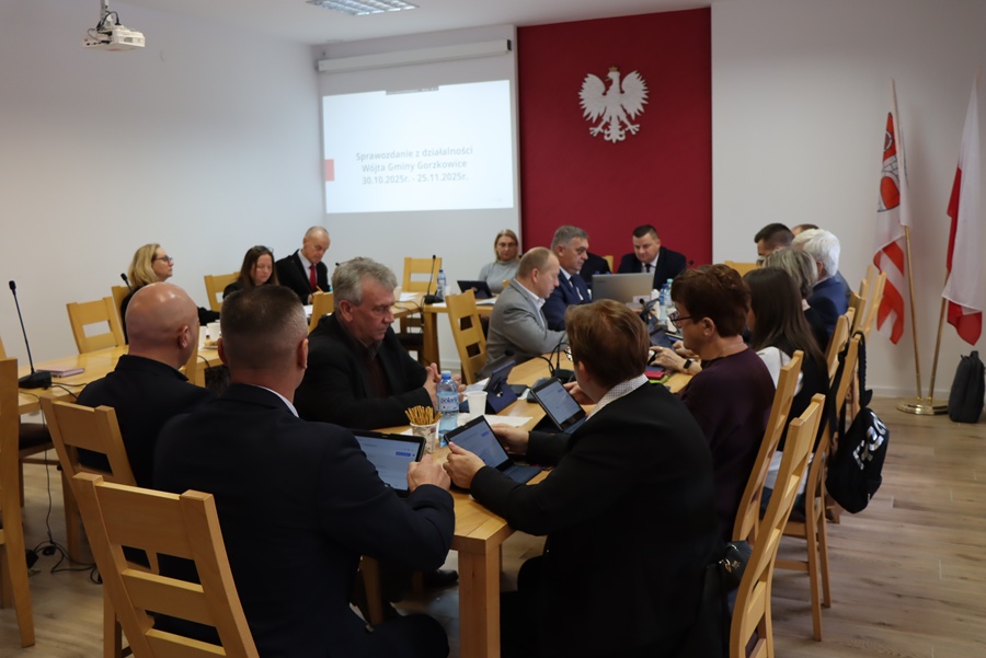 XXII Sesja Rady Gminy Gorzkowice