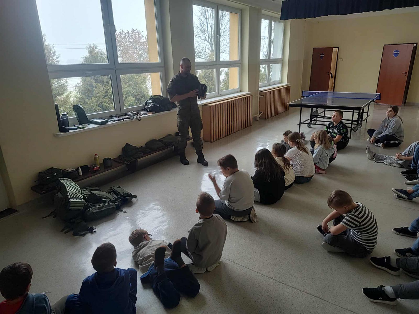 „Edukacja z wojskiem, edycja IV" - program edukacyjno-obronny SP Krzemieniewice