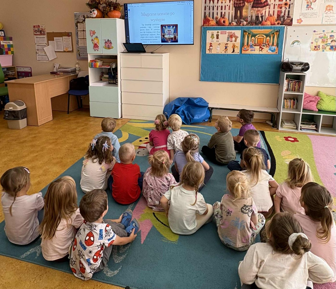 ,,Magiczne uczucie po występie "- realizacja Ogólnopolskiego Projektu Edukacyjnego