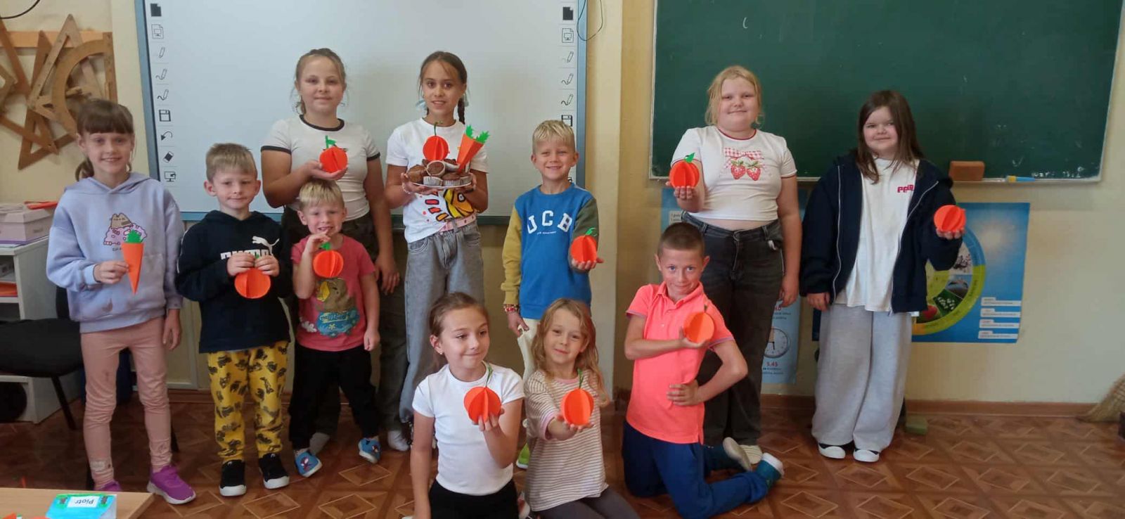 Z cyklu „Jesienne inspiracje…” - SP Krzemieniewice