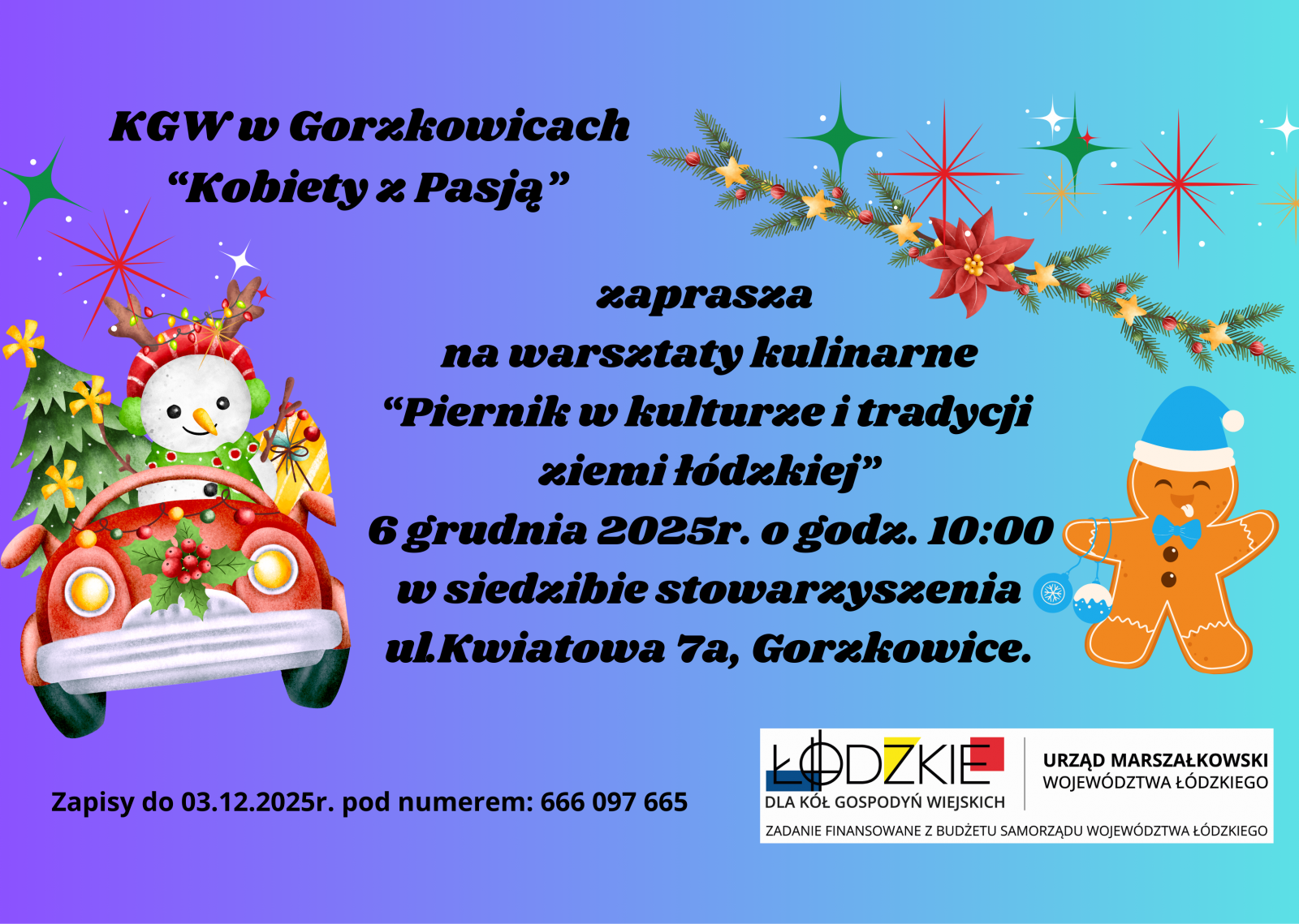 zaproszenie na warsztaty 