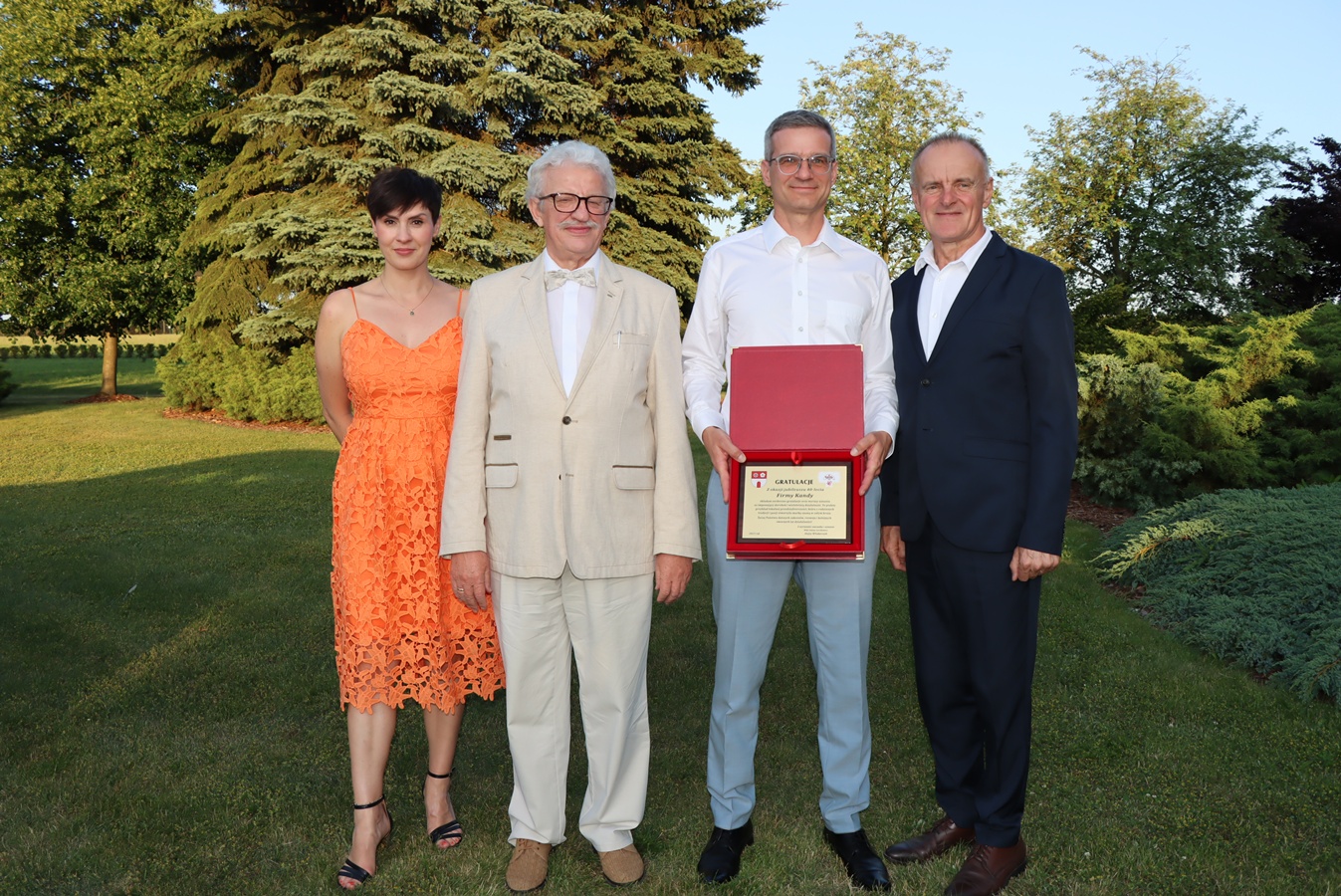 Gratulacje dla firmy Kandy z okazji 40-lecia działalności
