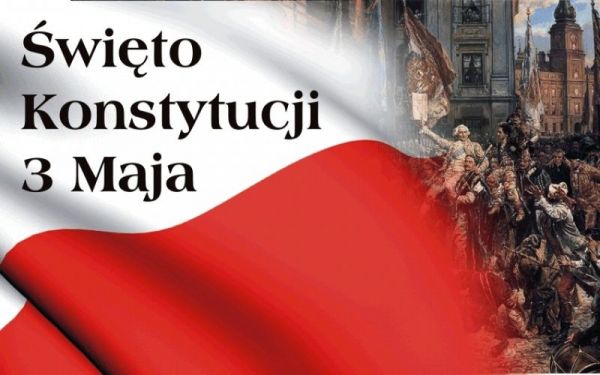 Zaproszenie na obchody rocznicy uchwalenia Konstytucji 3 Maja
