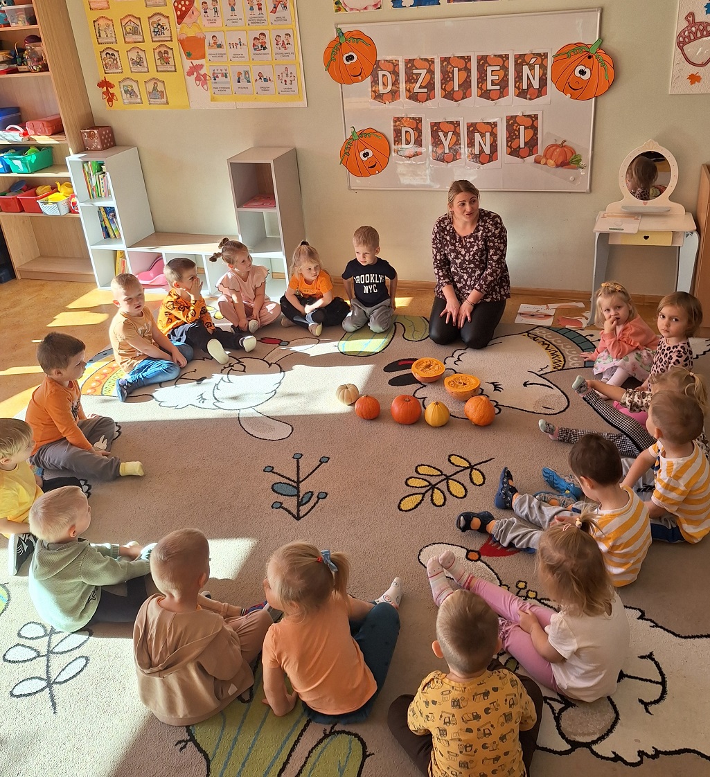 Dzień Dyni w przedszkolu Samorządowym w Gorzkowicach