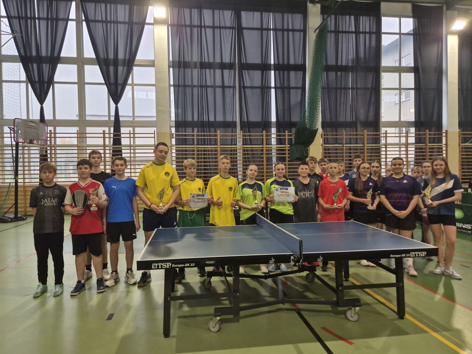 Mistrzostwa Powiatu Piotrkowskiego w Drużynowej Grze w Tenisa Stołowego SZS IMS 2025