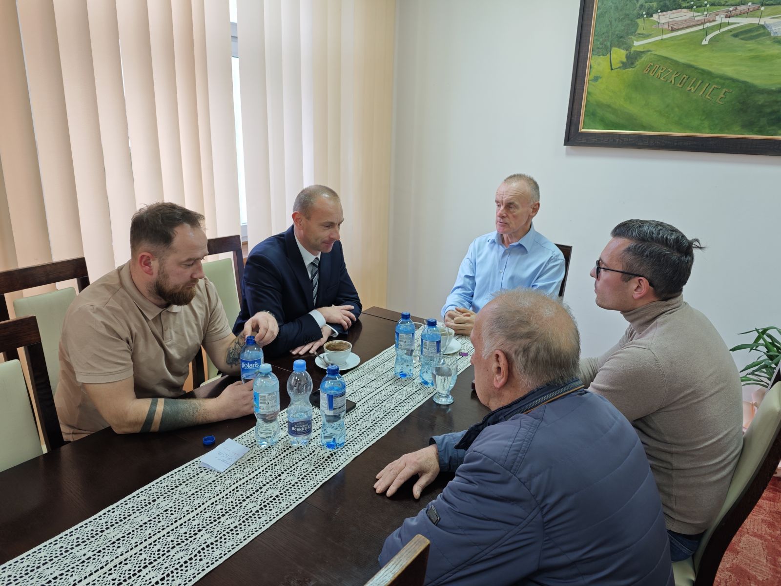 spotkanie z zarządem GUKS Gorzkowice
