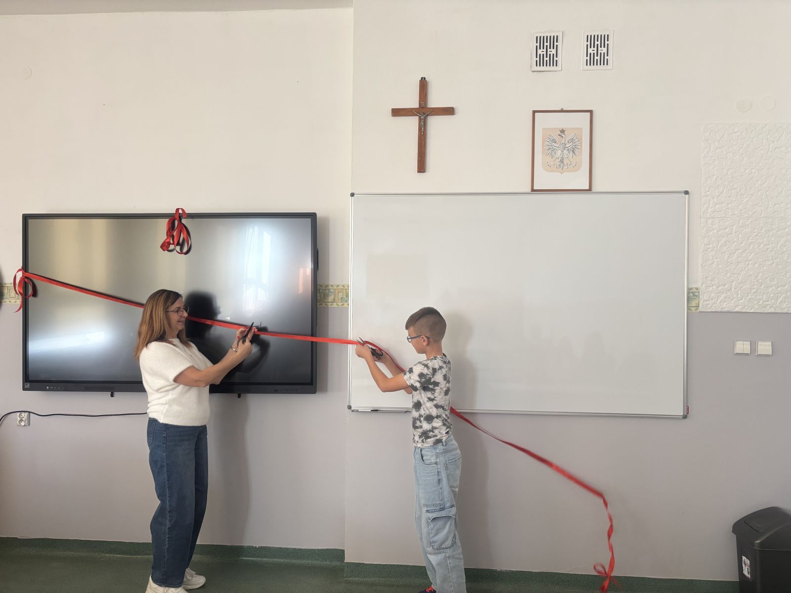 Nowe oblicze naszej sali lekcyjnej - SP Gorzkowice