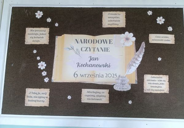 Narodowe Czytanie w świetlicy szkolnej - SP Gorzkowice