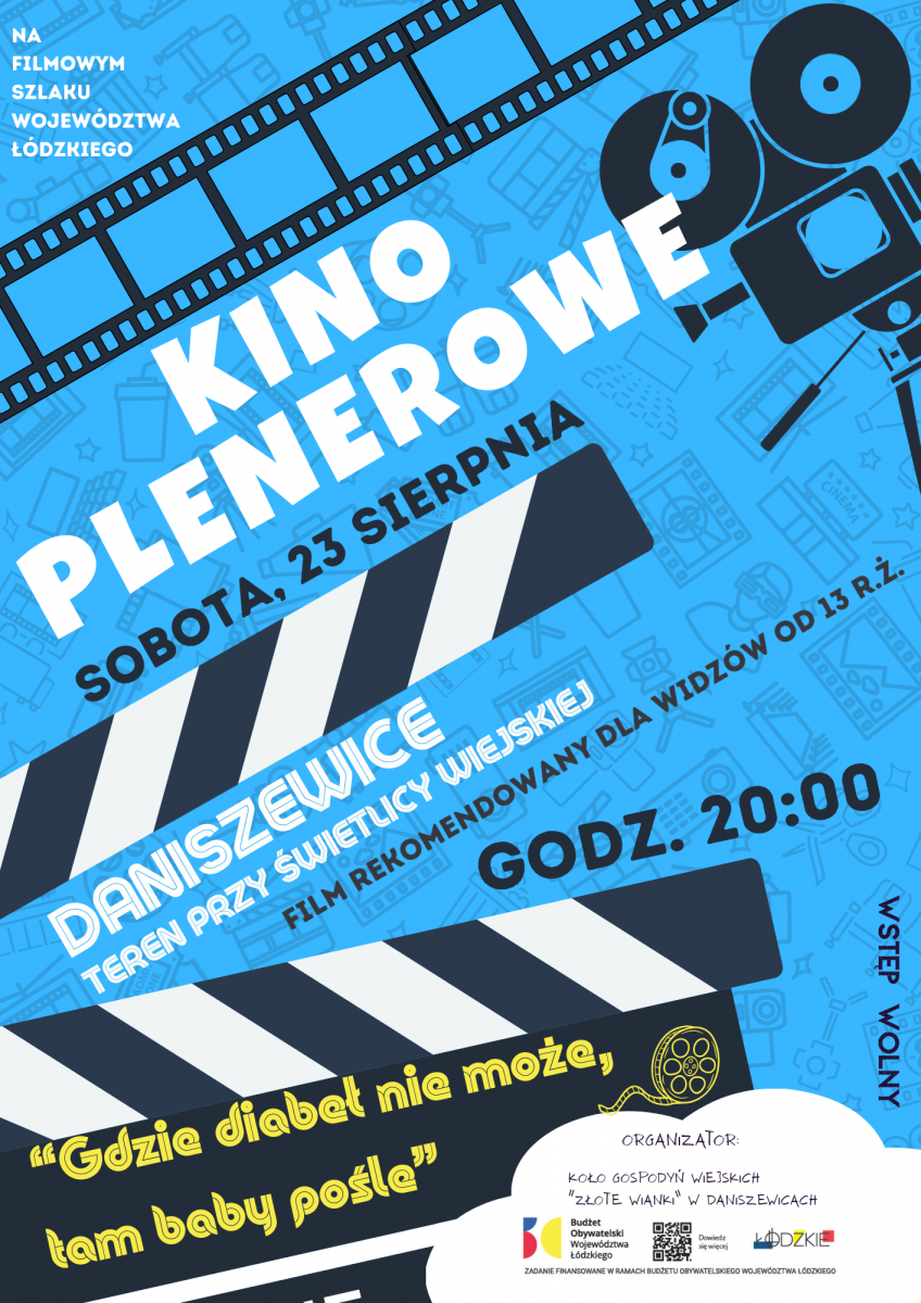 Zapraszamy do Kina Plenerowego w Daniszewicach