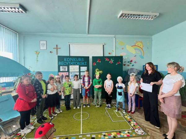 KONKURS RECYTATORSKI DLA UCZNIÓW KLAS I – SP Gorzkowice