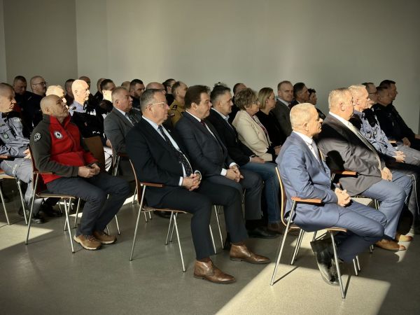 Odprawa roczna Komendy Miejskiej Policji w Piotrkowie Trybunalskim