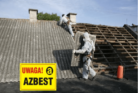 Informacji o wyrobach zawierających azbest