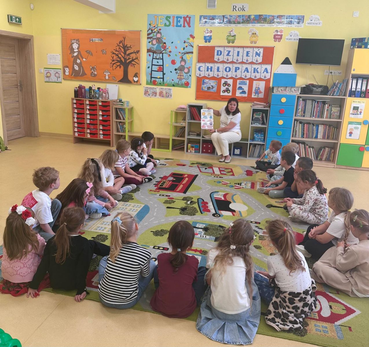 Tydzień dobrych relacji. Realizacja zajęć w grupie Stokrotki