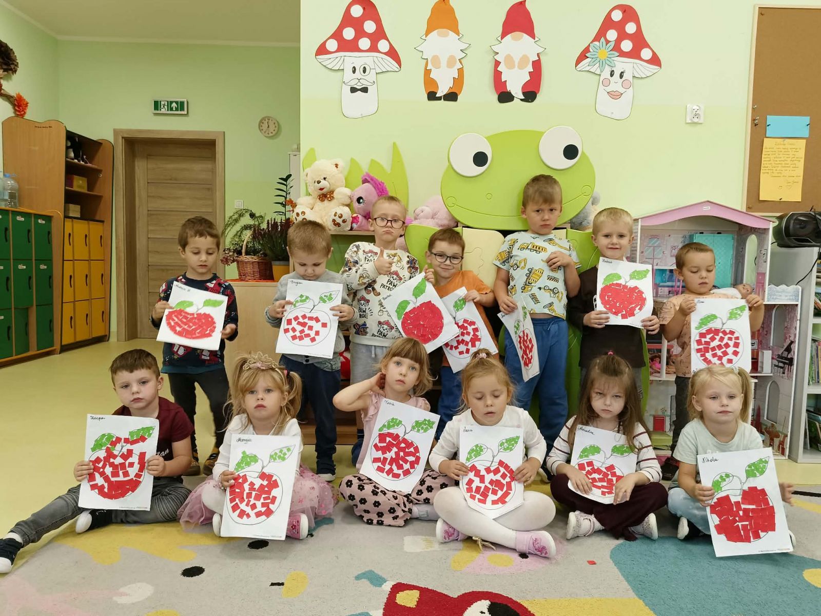 Dzień Jabłka w Przedszkolu Samorządowym w Gorzkowicach