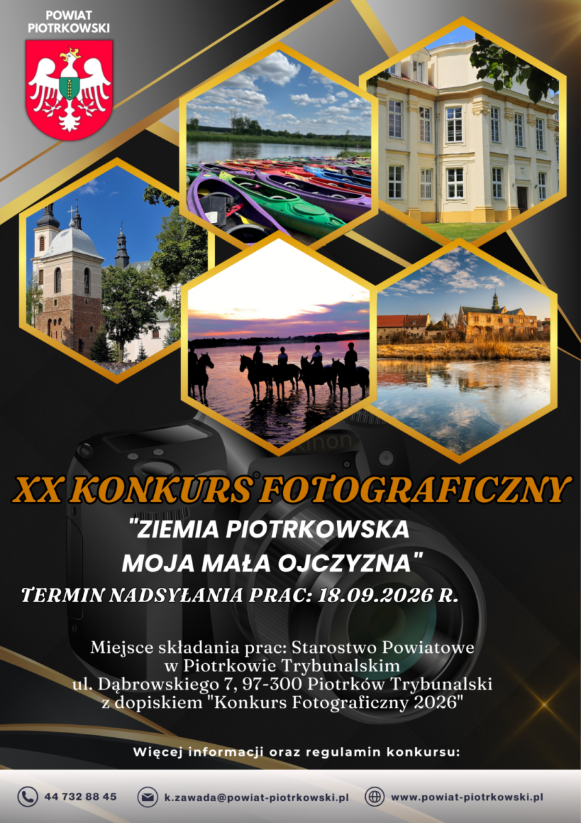 Pokaż piękno Ziemi Piotrkowskiej! Weź udział w XX Konkursie Fotograficznym