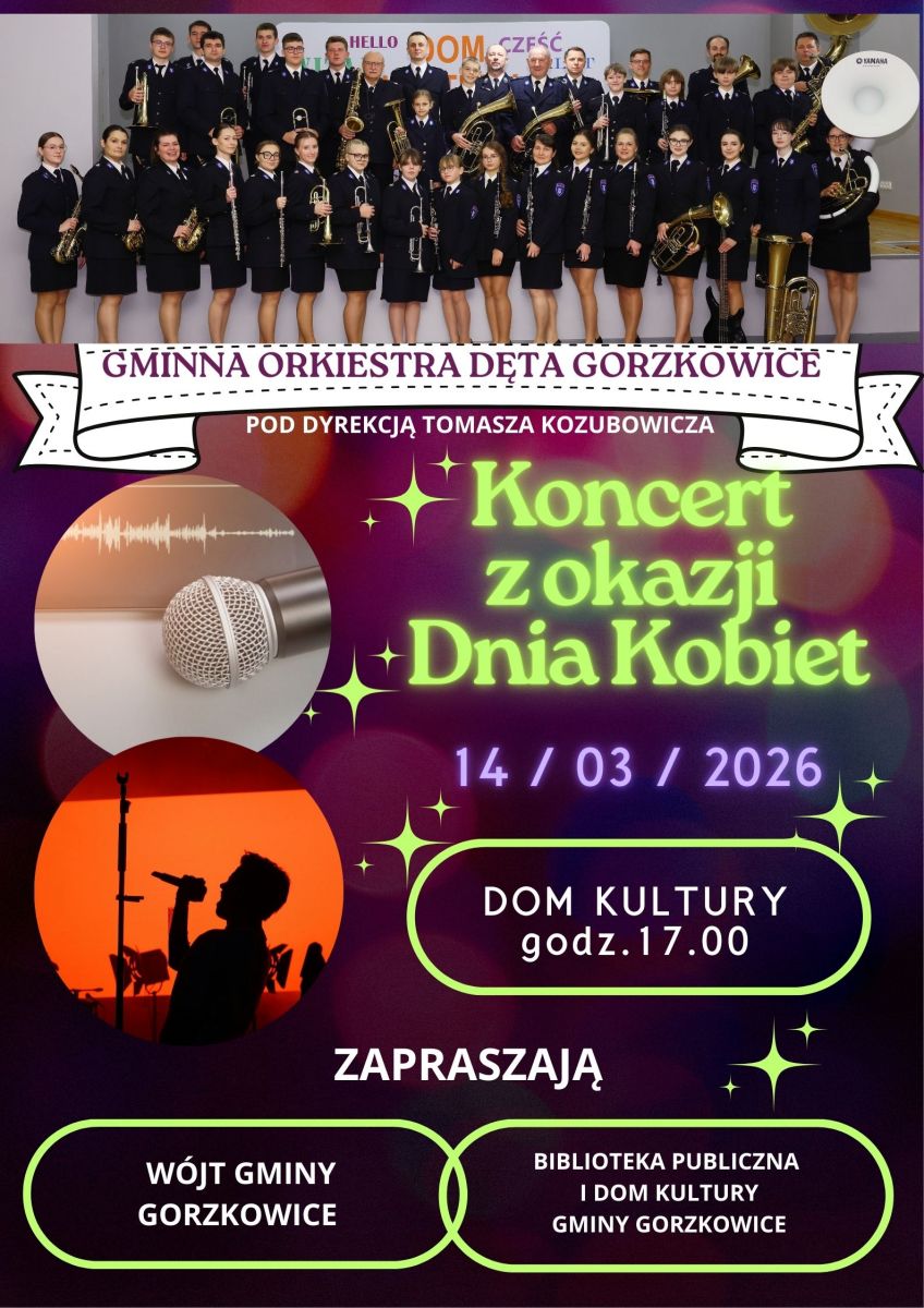 Zapraszamy na wyjątkowy koncert z okazji Dnia Kobiet!