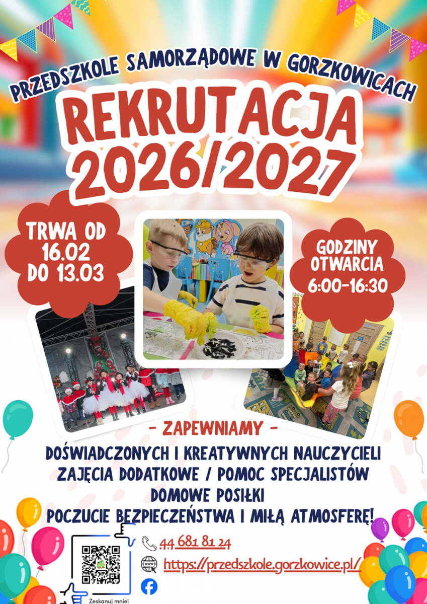 Rekrutacja do Przedszkola Samorządowego
