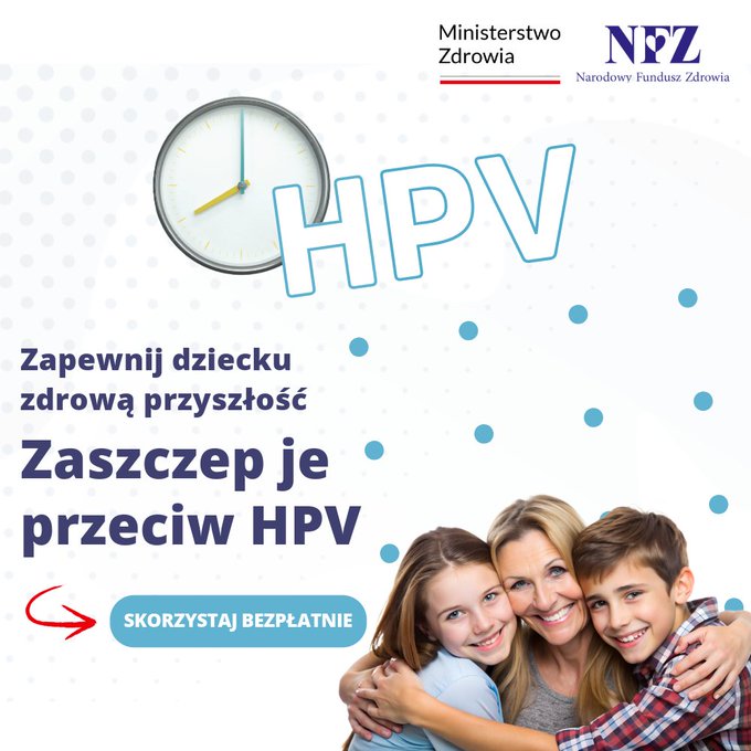 Temat:Fwd: Fwd: TEST HPV HR BEZPŁATNIE - NAJSKUTECZNIEJSZA PROFILAKTYKA RAKA SZYJKI MACICY