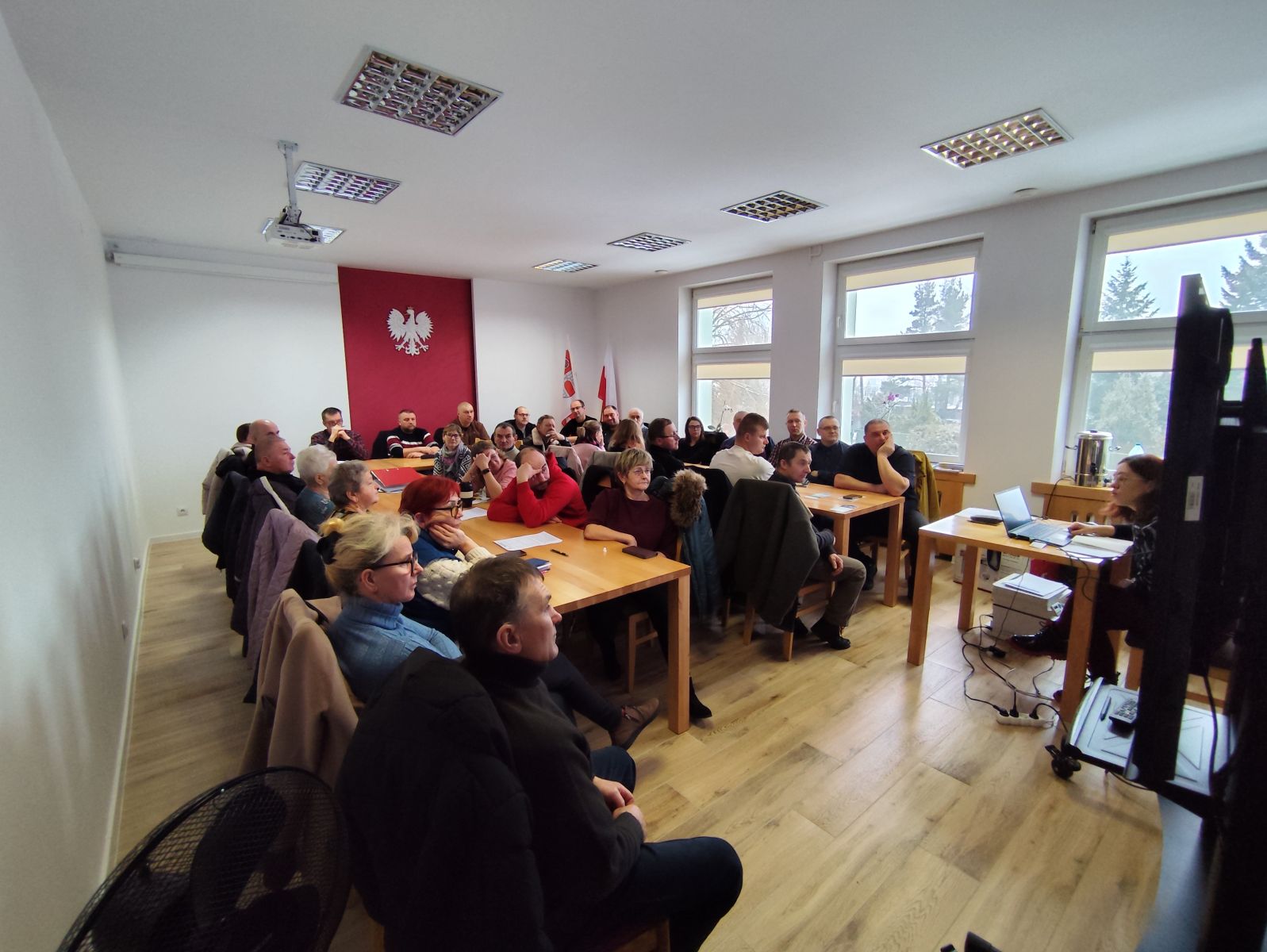 Szkolenie dla rolników w Urzędzie Gminy Gorzkowice