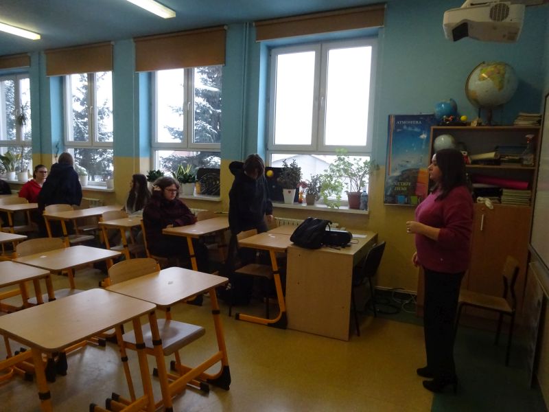 Próbne egzaminy klas ósmych - SP Gorzkowice