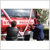 Galeria zdjęć: Uroczyste obchody Dnia Strażaka w Łękach Szlacheckich. Link otwiera powiększoną wersję zdjęcia.