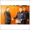 Galeria zdjęć: Uroczyste przekazanie obowiązków na stanowisku Komendanta Komisariatu Policji w Gorzkowicach. Link otwiera powiększoną wersję zdjęcia.
