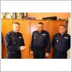 Galeria zdjęć: Uroczyste przekazanie obowiązków na stanowisku Komendanta Komisariatu Policji w Gorzkowicach. Link otwiera powiększoną wersję zdjęcia.