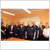 Galeria zdjęć: Uroczyste przekazanie obowiązków na stanowisku Komendanta Komisariatu Policji w Gorzkowicach. Link otwiera powiększoną wersję zdjęcia.