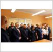Galeria zdjęć: Uroczyste przekazanie obowiązków na stanowisku Komendanta Komisariatu Policji w Gorzkowicach. Link otwiera powiększoną wersję zdjęcia.