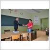 Galeria zdjęć: Posiedzenie Rady Pedagogicznej w gimnazjum. Link otwiera powiększoną wersję zdjęcia.
