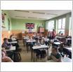 Galeria zdjęć: Konkurs z języka angielskiego dla klas czwartych w Szkole Podstawowej im. Henryka Sienkiewicza w Gorzkowicach. Link otwiera powiększoną wersję zdjęcia.